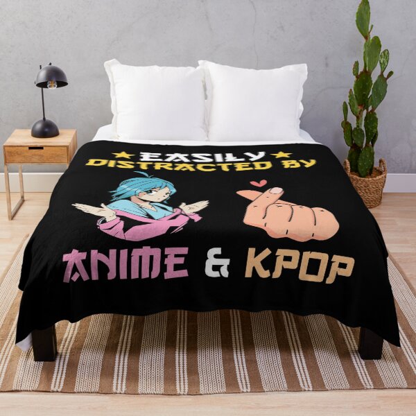 Item preview, Easily Distracted By Anime And K-pop Funny K-pop Gifts Anime Lovers designed and sold by ecomdesign.