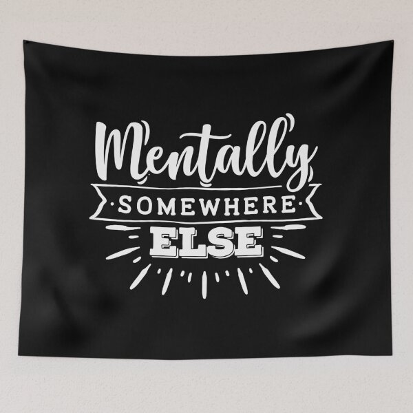 Item preview, Mentally somewhere else designed and sold by pnkpopcorn.