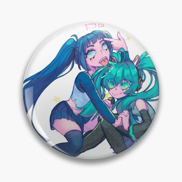 Item preview, Daisy 2.0 Ashnikko and Miku designed and sold by WitchaBruin.