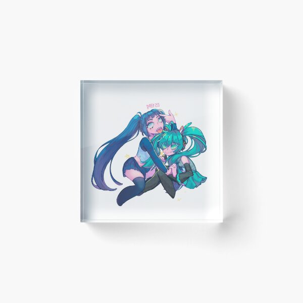 Item preview, Daisy 2.0 Ashnikko and Miku designed and sold by WitchaBruin.