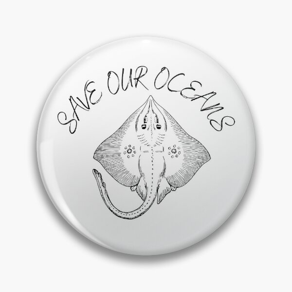 Item preview, Save Our Oceans stingray designed and sold by designsbyreaia.