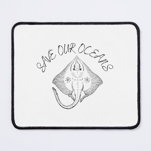 Item preview, Save Our Oceans stingray designed and sold by designsbyreaia.