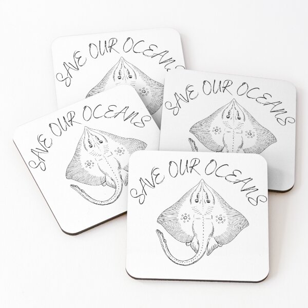 Item preview, Save Our Oceans stingray designed and sold by designsbyreaia.