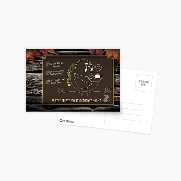 The Roost Cafe Postcard