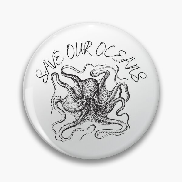 Item preview, Copy of Save Our Oceans octopus designed and sold by designsbyreaia.
