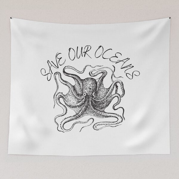 Item preview, Copy of Save Our Oceans octopus designed and sold by designsbyreaia.