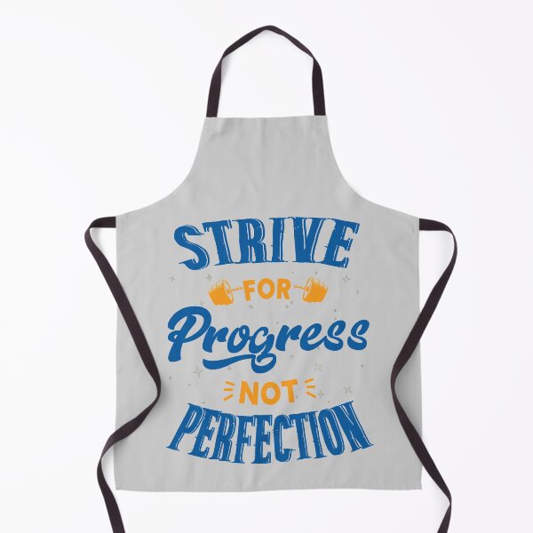 Item preview, Strive For Progress Not Perfection Fitness Motivational Quote Gift designed and sold by SweetbeStore.