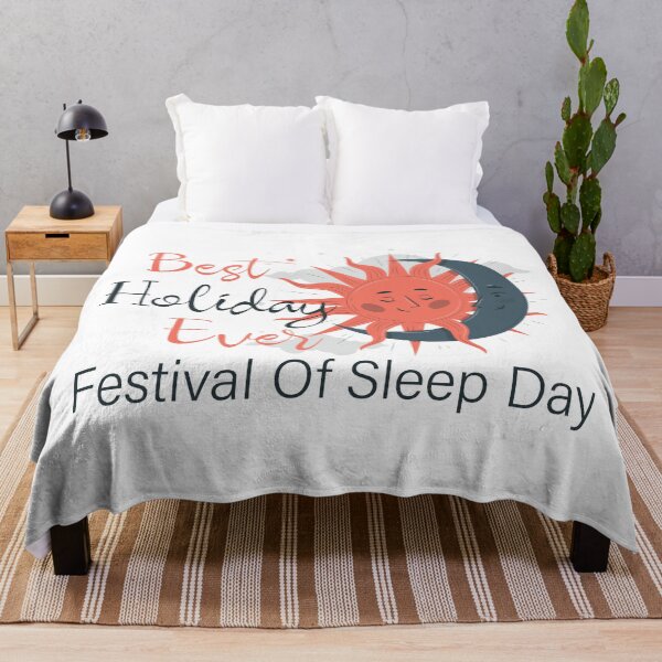 Item preview, Festival Of Sleep Day-Best Holiday Ever  designed and sold by NawalMagdy.