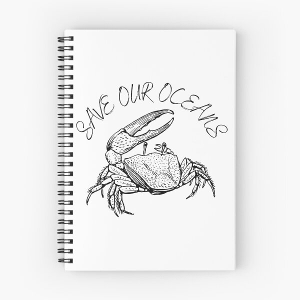 Item preview, Save Our Oceans crab designed and sold by designsbyreaia.