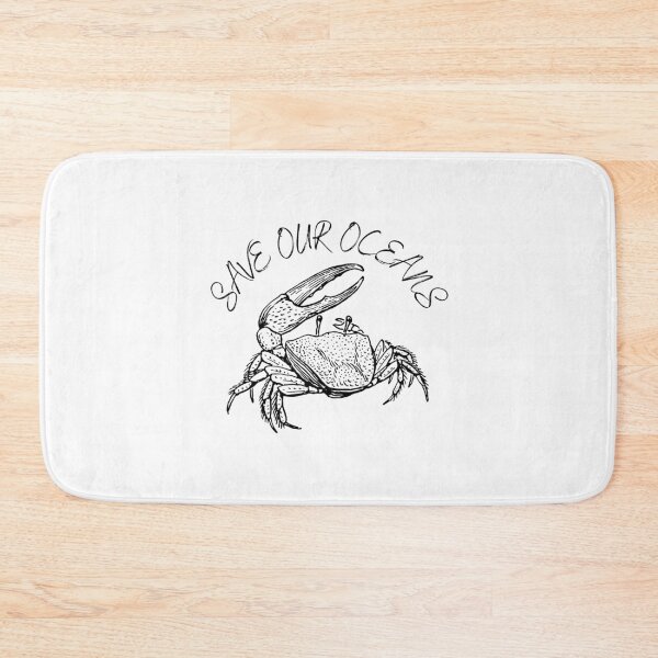 Item preview, Save Our Oceans crab designed and sold by designsbyreaia.