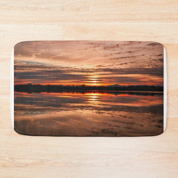 Item preview, Lake Sunset Waterscape Reflection designed and sold by STIGPhotoDesign.