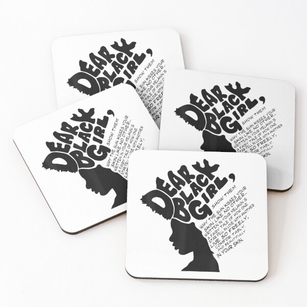 Item preview, Dear Black Girl Poem Quote designed and sold by Kelly993.
