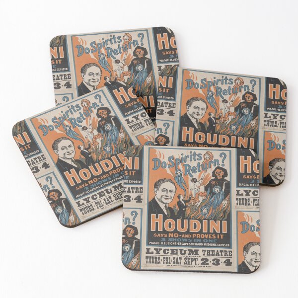 Item preview, Magician Houdini at Lyceum Theatre designed and sold by Posterize ANZ.