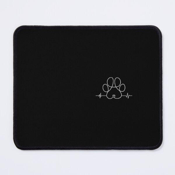 Item preview, Dog Paw Puls Heartbeat Heart designed and sold by Shirt-Kaiser.