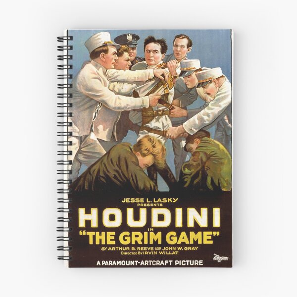 Item preview, Magician Houdini - The Grim Game designed and sold by Posterize ANZ.