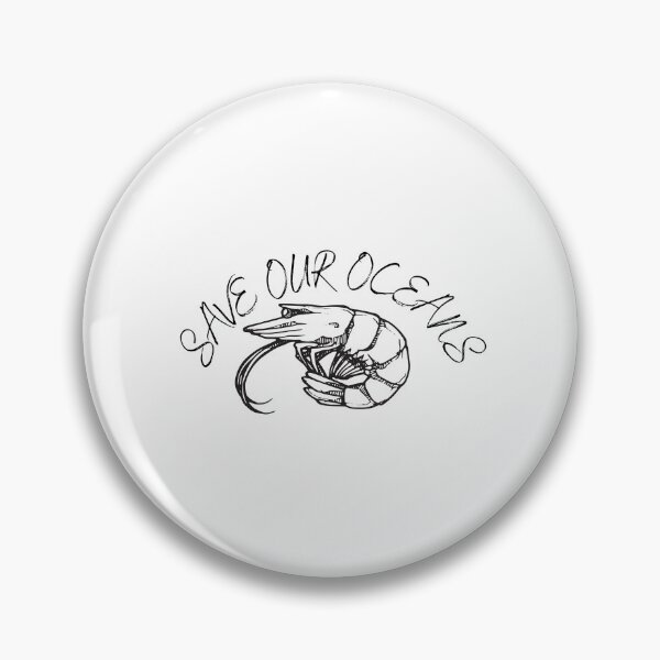 Item preview, Save Our Oceans shrimp designed and sold by designsbyreaia.