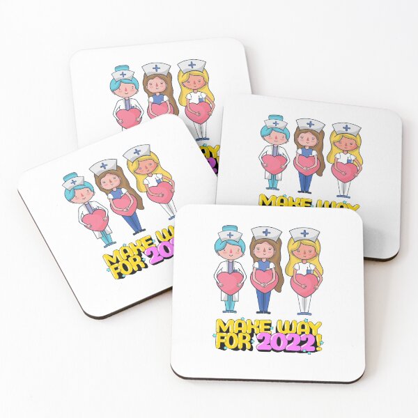 Item preview, Make Way For 2022 Nurse Crew Holding Hearts designed and sold by The-Muse.