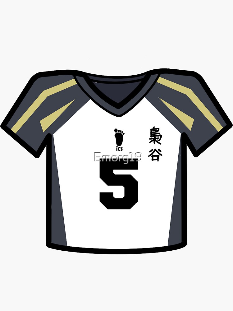 Akaashi Jersey Sticker for Sale by Emorg19 Redbubble