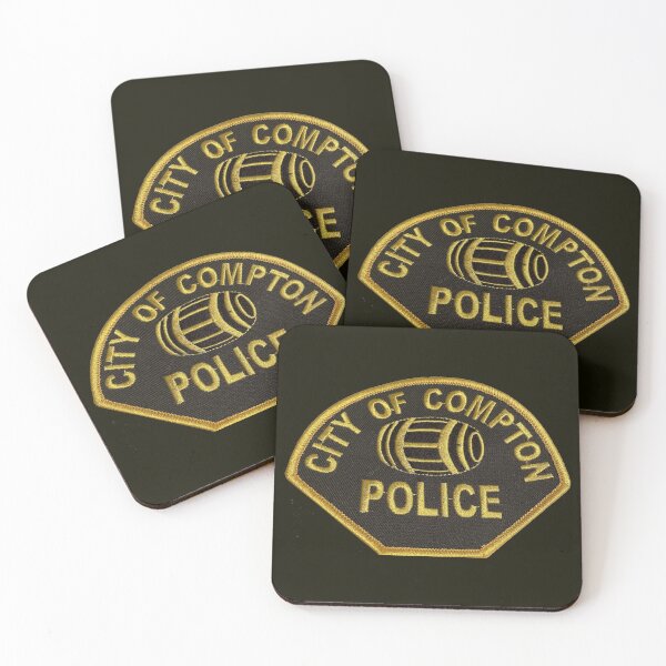 Item preview, First Style Compton Police Wagon Wheel Hub Patch  designed and sold by Lawrence Baird.