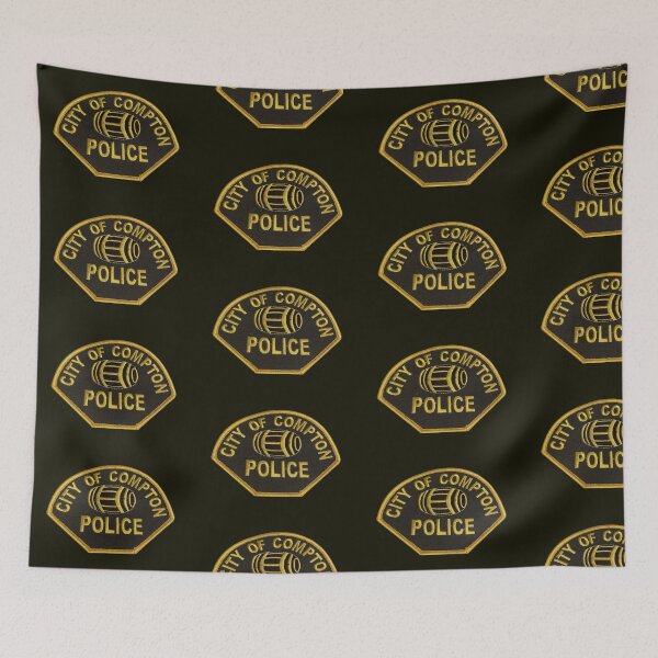 Item preview, First Style Compton Police Wagon Wheel Hub Patch  designed and sold by Lawrence Baird.