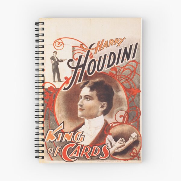 Item preview, Magician Houdini - The King of Cards designed and sold by Posterize ANZ.