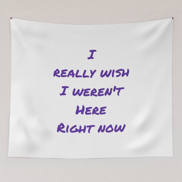 Item preview, I Really Wish I Weren't Here Right Now! designed and sold by AyateeArt.