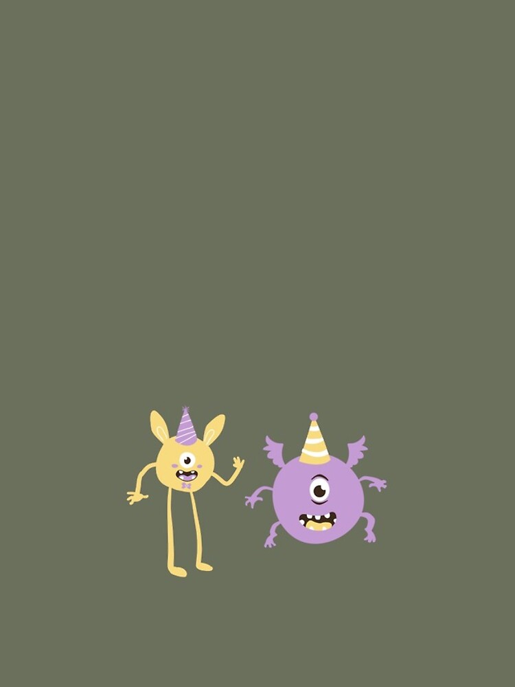 Thumbnail 4 of 4, iPhone Case, Fun Party Monsters designed and sold by MoaaStore.