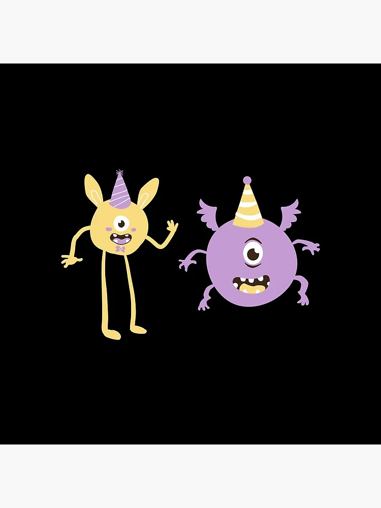 Thumbnail 4 of 4, Clock, Fun Party Monsters designed and sold by MoaaStore.