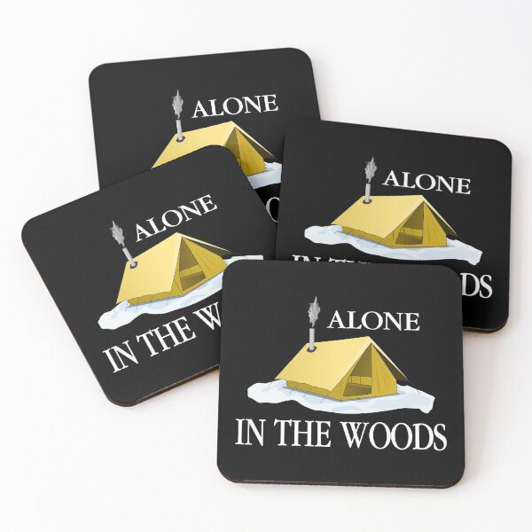 Item preview, Alone In The Woods Cool Camping Lover designed and sold by Jmack40.