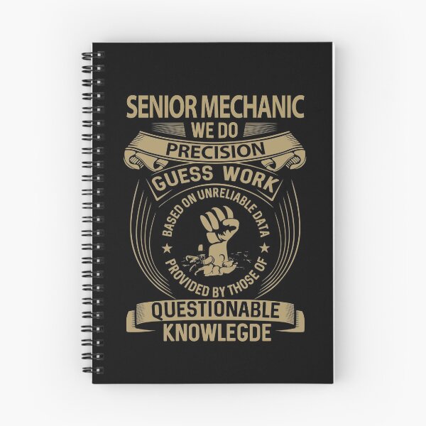 Item preview, Senior Mechanic T Shirt - We Do Precision Job Gift Item Tee designed and sold by natalinedk.