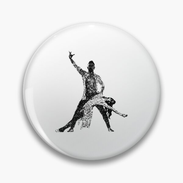 Item preview, Dance couple 4 - Black ink designed and sold by WietskeWelten.