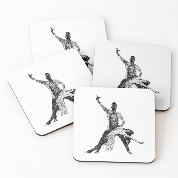 Item preview, Dance couple 4 - Black ink designed and sold by WietskeWelten.