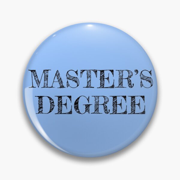 Item preview, University Master's Degree Creative Sketch Text Style designed and sold by SarahJisri.