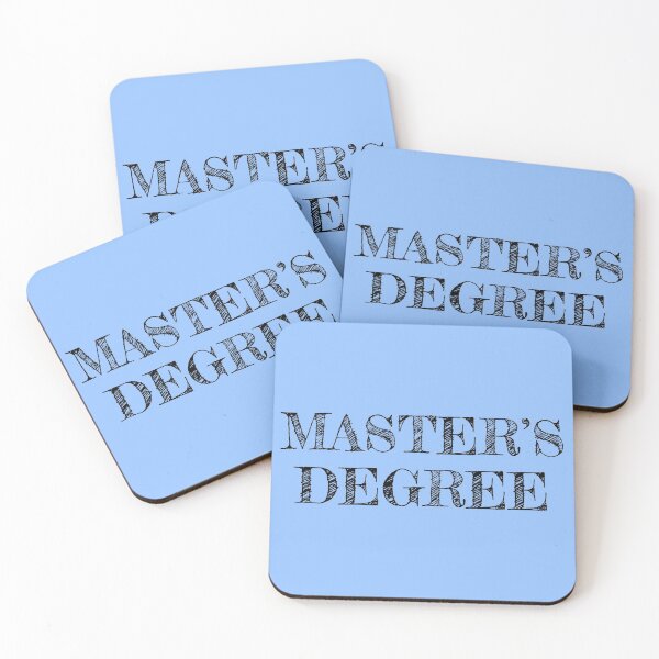 Item preview, University Master's Degree Creative Sketch Text Style designed and sold by SarahJisri.