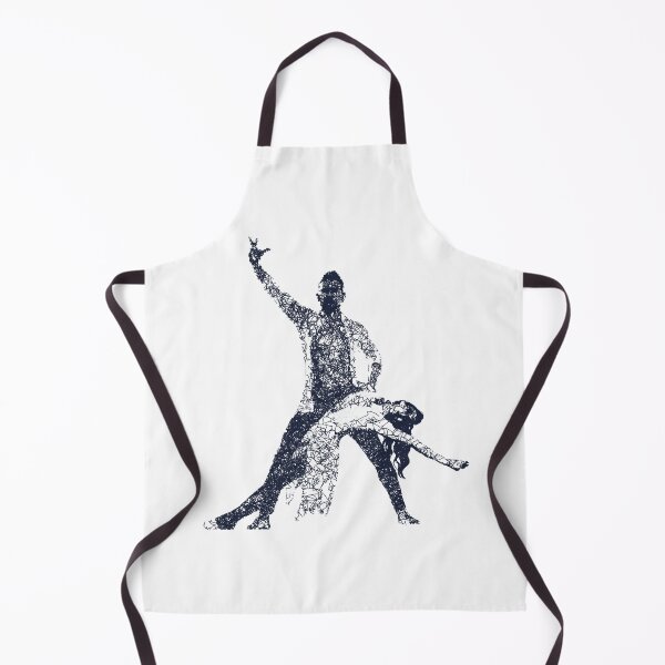 Item preview, Dance couple 4 - Blue ink designed and sold by WietskeWelten.