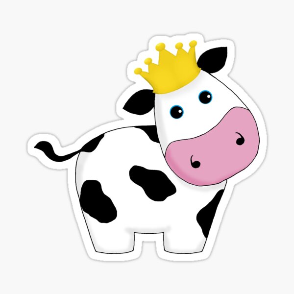 King Cow Sticker