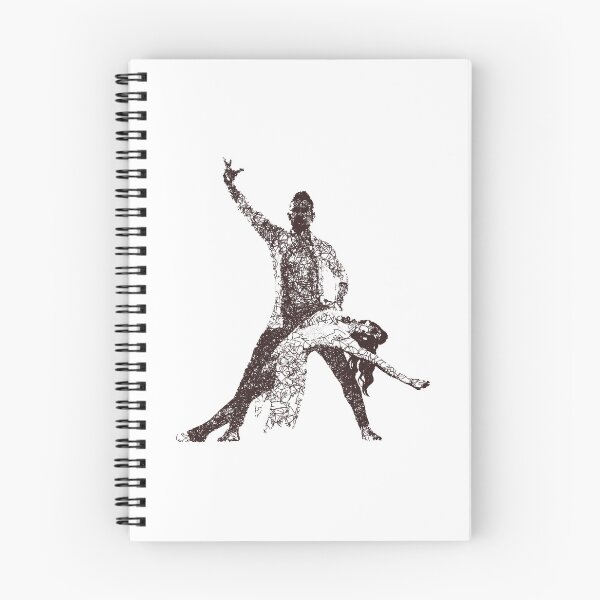 Item preview, Dance couple 4 - Brown ink designed and sold by WietskeWelten.