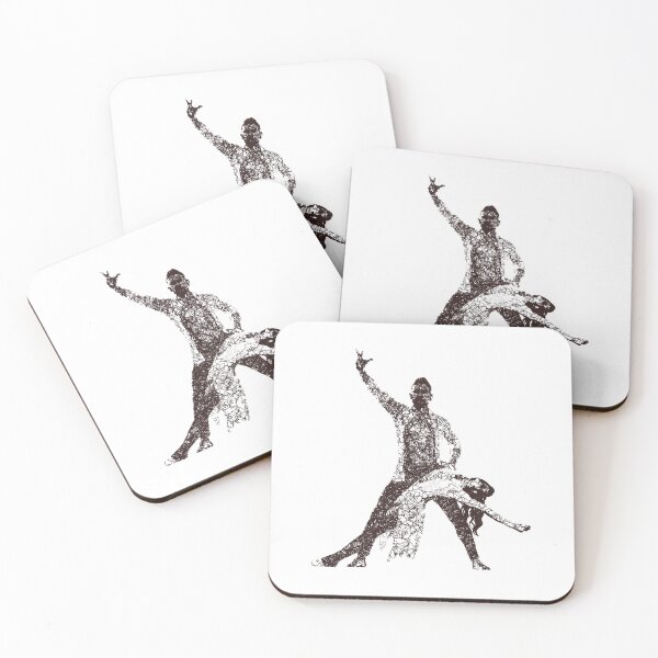 Item preview, Dance couple 4 - Brown ink designed and sold by WietskeWelten.