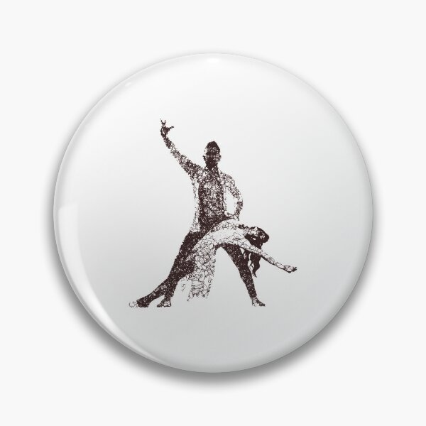 Item preview, Dance couple 4 - Brown ink designed and sold by WietskeWelten.
