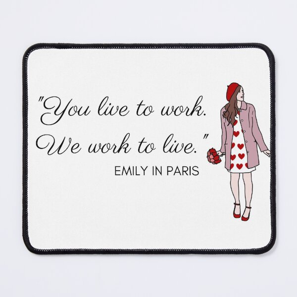 Item preview, 'You live to work. We work to live.' quote designed and sold by designsbyreaia.