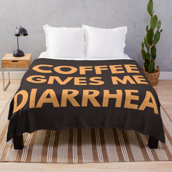Item preview, COFFEE GIVES ME DIARRHEA designed and sold by RetroPlaceee.