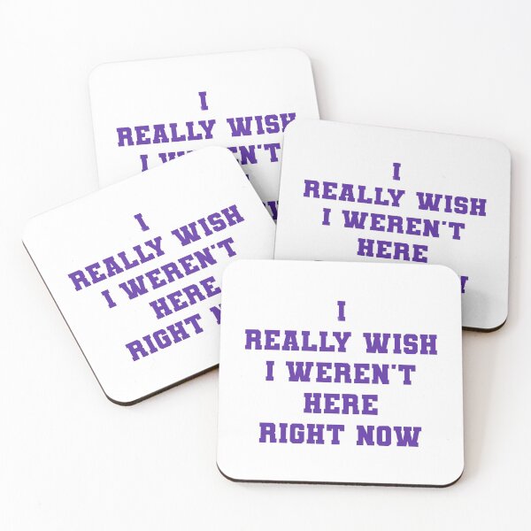 Item preview, I Really Wish I Weren't Here Right Now! designed and sold by AyateeArt.