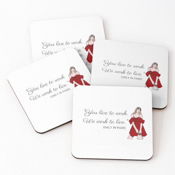 Item preview, 'You live to work. We work to live.' quote designed and sold by designsbyreaia.