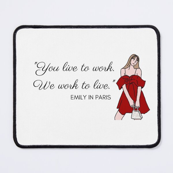 Item preview, 'You live to work. We work to live.' quote designed and sold by designsbyreaia.