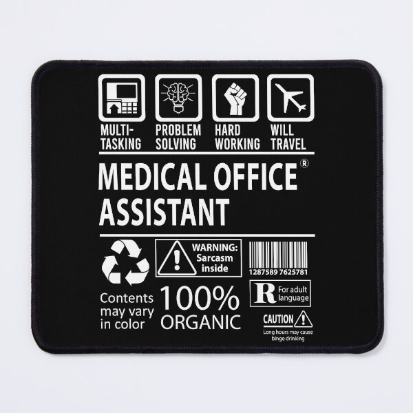 Item preview, Medical Office Assistant T Shirt - MultiTasking Certified Job Gift Item Tee designed and sold by andahanson.