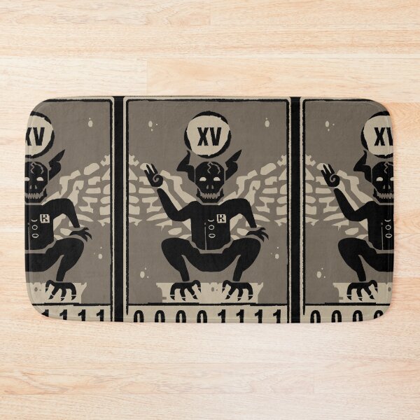 Item preview, Inscryption Tarot Card - The Devil designed and sold by BitRadical.