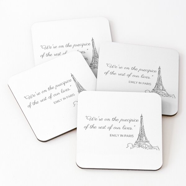 Item preview, "We're on the precipice of the the rest of our lives." quote designed and sold by designsbyreaia.