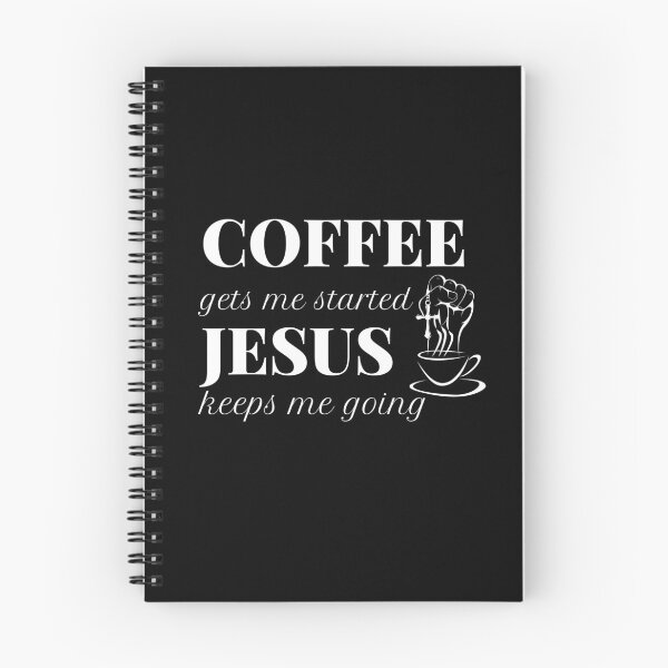 Item preview, COFFEE gets me started JESUS gets me started designed and sold by successmom.