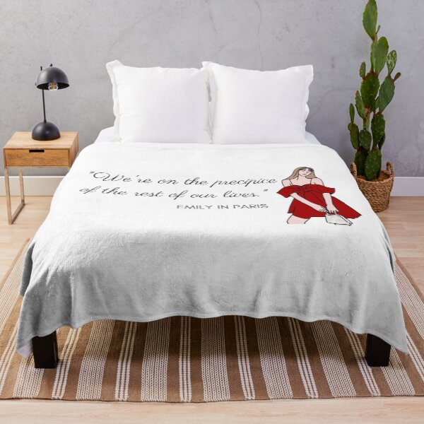 Item preview, "We're on the precipice of the the rest of our lives." quote designed and sold by designsbyreaia.