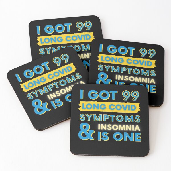 Item preview, 99 Long Covid Symptoms Insomnia designed and sold by SadTea-Longhaul.
